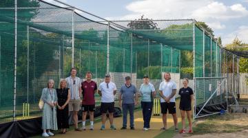 Farnsfield CC community grant 