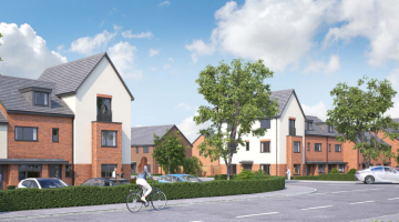 A concept image of the Yorke Drive development